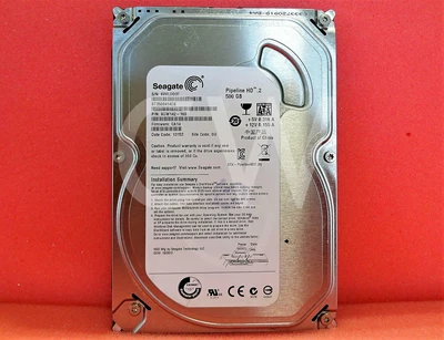 Seagate Pipeline ST3500414CS 500GB 5.9K 3Gbps 16MB 3.5in SATA II Hard Drive - Image 1 of 2
