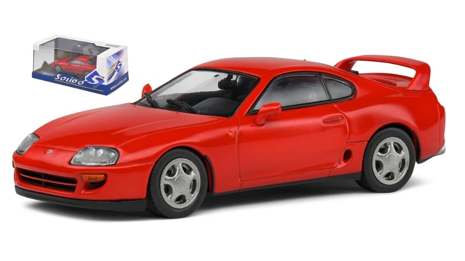 Modellino auto scala 1:43 Solido TOYOTA SUPRA MK.4 2001 diecast modellismo st... - Immagine 1 di 1