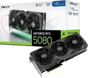 PNY GeForce RTX 5080 OC - 16 GB - NVIDIA - PCI Express 5.0 - 1xHDMI - 3xDis #635 - Bild 1 von 4