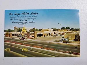 De Anza Motor Lodge Albuquerque New Mexico Postcard - Picture 1 of 2