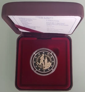 MDS SLOWAKEI SLOVAKIA 2 EURO 2024 PL "FRIEDENSMARATHON VON KOŠICE" IM ETUI - Picture 1 of 5