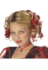Curly Clips Halloween Wig Accessory (Red) - Picture 1 of 1