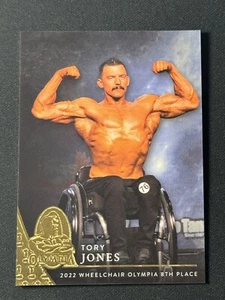 2023 Mr. Olympia TORY JONES 2022 Wheelchair Olympia 8th Place #BTJ - Picture 1 of 2