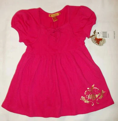 Nueva Camisa Top Rosa Apple Bottoms Niñas Talla M Mediana (10) L Grande (12) ¡Preciosa! Foto 1 de 3