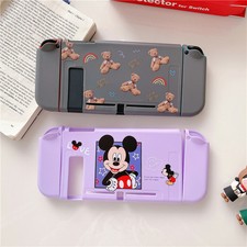 Cute Cartoon Mickey Teddy bear Nintendo Switch Case soft Shell Protective cover