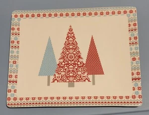 Boston International - Holiday Ceramic Serving Platter 10 x 8 - Picture 1 of 2