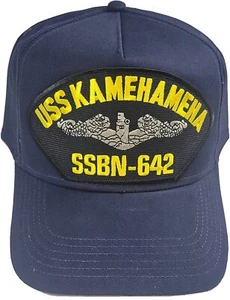 USS Kamehameha SSBN-642 Ship HAT. Navy Blue. Veteran Family-Owned Business - Picture 1 of 1