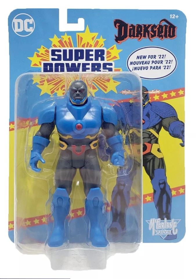 Figura de acción Darkseid DC Super Powers 2022 McFarlane Toys NUEVO en mano RETRO Foto 1 de 1