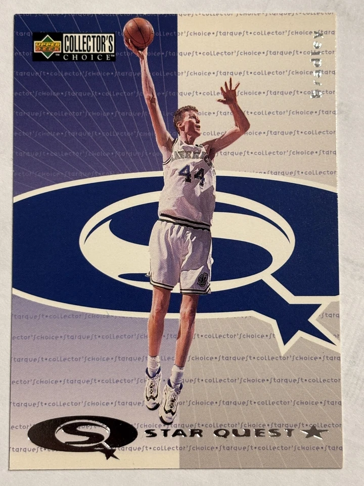 1997 Upper Deck CC #SQ15 Shawn Bradley Dallas Mavericks Star Quest - Image 1 of 2