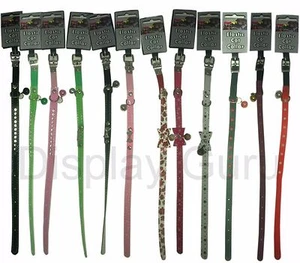 New Diamante Bow Tie Rubber Studded Elasticated Cat Kitten Collar Special Offer - Picture 1 of 1