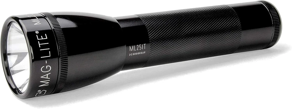 Mag-Lite Ml25it Xenon Flashlight 63 Lumens Candle Mode Water Resistant Aluminum