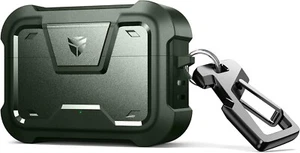 Dexnor Schutzhülle für Beats Studio Buds, robust stoßfest, grün Schlüsselanhänger kabellos - Bild 1 von 7