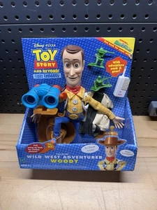 Disney Toy Story Wild West Adventurer Woody Figure Hasbro Rare Lost Episodes - Picture 1 of 3