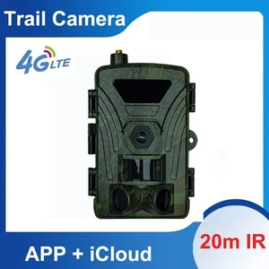 4K 60MP 4G Wireless Trail Camera Wildlife Game Hunting Camera Night Vision APP - Picture 1 of 21