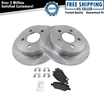 Kit de pastillas de freno trasero y rotor rotor de freno para Pontiac Montana 2005 Foto 1 de 4