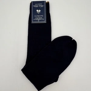 Brooks Brothers Merino Wool Dress Socks Navy Size 12 Made in England NWT - Picture 1 of 4