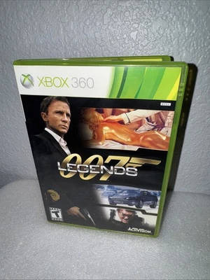007 Legends (Microsoft Xbox 360, 2012) Complete / Tested Mint Disc CIB - Image 1 of 4