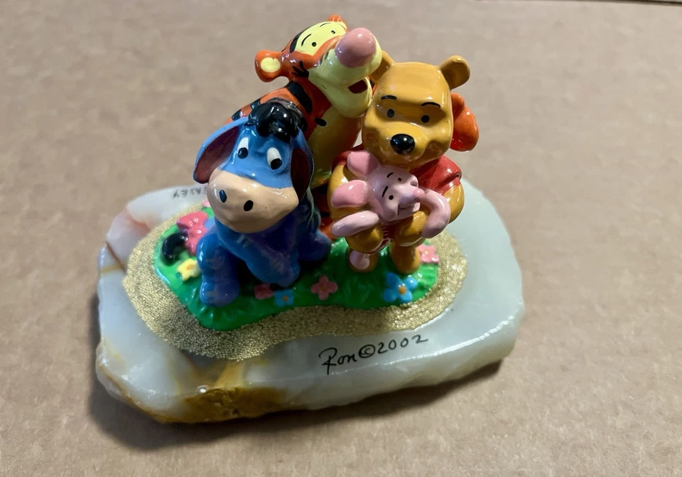 Ron Lee Winnie The Pooh Piglet Tigger Eeyore Disney Statue Figurine 2002 RARE! - Image 1 of 4