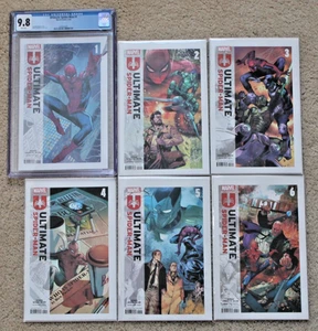Ultimate Spider-Man #1 CGC 9.8 Plus #2-6 All 1st Prints - Bild 1 von 2