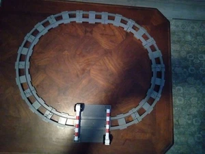 Lego DUPLO Train Track Lot 12 Curved 1 Straight 1 Crossing with Gate Arms - Picture 1 of 6