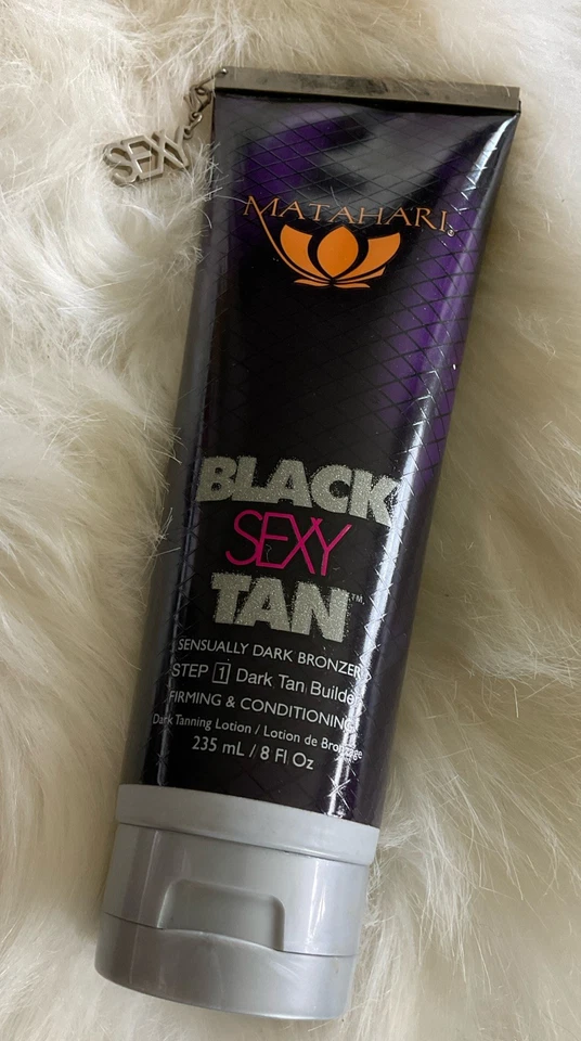 MATAHARI Negro SEXY Bronceador Sensualmente Oscuro Constructor Bronceador Bronceador Crema Crema Foto 1 de 1