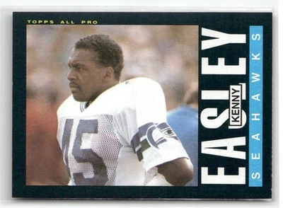 1985 Topps #384 Kenny Easley Seattle Seahawks - Image 1 of 2