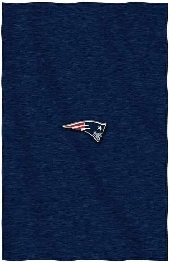 Manta New England Patriots, diseño de sudadera, logotipo bordado,... Foto 1 de 1