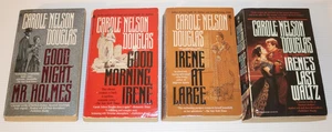 Menge 4 Taschenbücher Mysterien Bücher von Carole Nelson Douglas, Irene Adler Serie - Bild 1 von 8