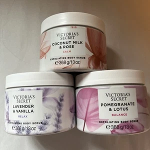 Victoria's Secret Exfoliating Body Scrub lot of 3 NEW - Picture 1 of 9