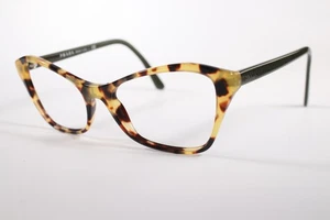 Prada Eyeglasses VPR 11X Womens Tortoise Full Rim Plastic Glasses Frames 53 mm - Picture 1 of 4