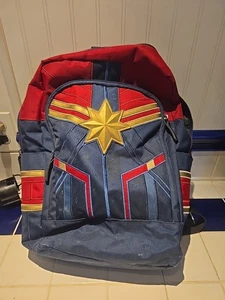 Marvel Captain Marvel Rucksack Avengers Schultasche Büchertasche mit Tabletfach - Bild 1 von 10