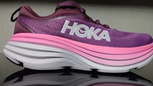 Hoka One One Damen Bondi 8 Beautyberry/Traubenwein 1127952 – BGWN Größe 8 B - Bild 1 von 22