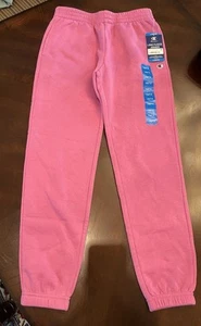 NWT Girls Champion Pull On Sweatpants Pink Size L (10/12) - Picture 1 of 9