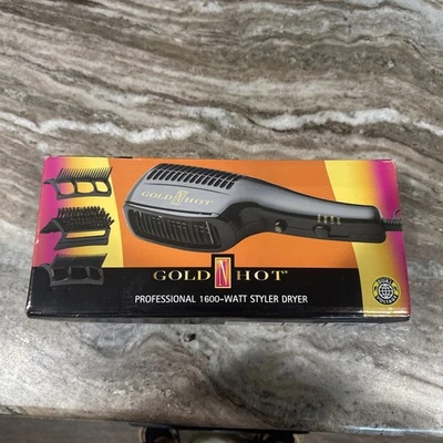 Gold N Hot GH3202V1 Professional Styler Dryer 1600w - New In Box - Image 1 of 3
