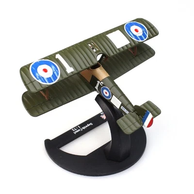 Modello Militare Diecast 1:72 Aereo Caccia Biplano Sopwith Camel Collezione WWI - Immagine 1 di 4