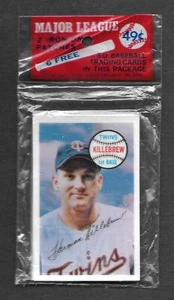 Kellogg's 1970 3D béisbol bonito paquete sin abrir hobby fresco Harmon Killebrew top  - Imagen 1 de 7