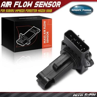 Mass Air Flow Sensor for Subaru Impreza Forester Legacy Mazda Jaguar Saab 9-2X  - Изображение 1 из 4