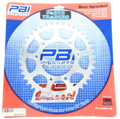 PBI 铝制后链轮 40T Montesa Cota 310/311/314/315 Fantic 249 R — 第 1/2 张图片