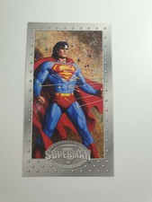 Skybox 1994 Platinum Series The Man of Steel Superman Large Trading Card 26