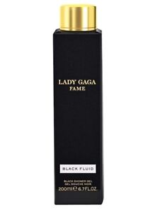 Lady Gaga FAME Black Perfume Shower Gel Body Wash 6.7oz 200ml NeW