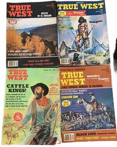 True West Magazines 1966 Great Cover Art Full Of Great Stories - Picture 1 of 17