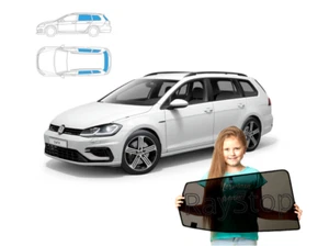 Sonnenschutz Blenden für VW Golf 7 VII Variant Kombi Sonnenblenden 6-teilig - Bild 1 von 12