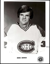 1970-71 MONTREAL CANADIENS TEAM ISSUED PHOTOS 8X10 DENIS HERRON