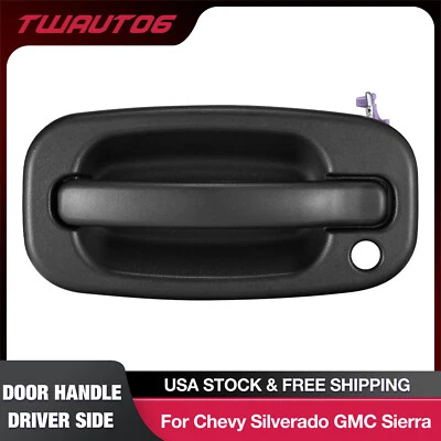 Front Drivers Side Door Handle For 99-06 Chevy Silverado 1500 GMC Sierra 1500 - Изображение 1 из 4