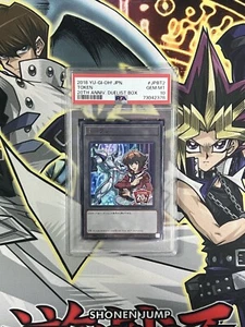 2018 Yu-Gi-Oh! Japanese 20Th Anniversary Duelist Box Jaden Token PSA GEM MINT 10 - Picture 1 of 1