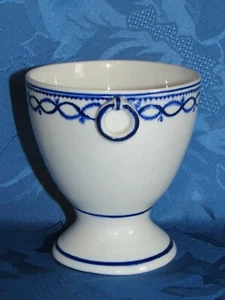 04F13 ANCIEN SUCRIER SERVICE A CAFÉ EN PORCELAINE DE TOURNAI EMPIRE DÉBUT XIXe - Picture 1 of 7