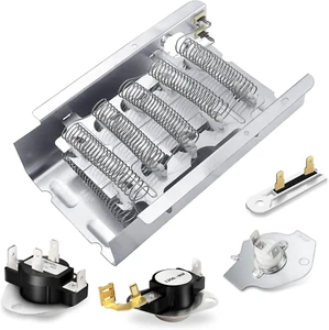 Elemento calefactor para secadora compatibile con vasca idromassaggio, Kenmore y Maytag - Foto 1 di 12