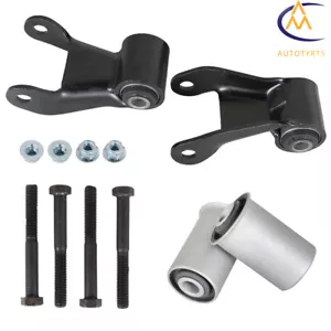 2× Rear Leaf Spring Shackle Repair Kit For Cadillac Chevy Blazer C/K Express GMC - Bild 1 von 11