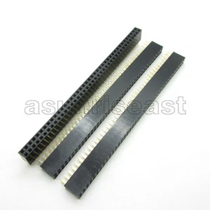 40 x Kupfer 2 x 40 Pin 2,54 mm 0,1" Teilung zweireihig Buchse Stiftleiste Buchse - Bild 1 von 7