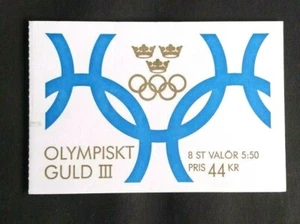 1992- Svezia-Libretto di 2 serie -nuove-MNH**-vincitori di olimpiadi- - Foto 1 di 2